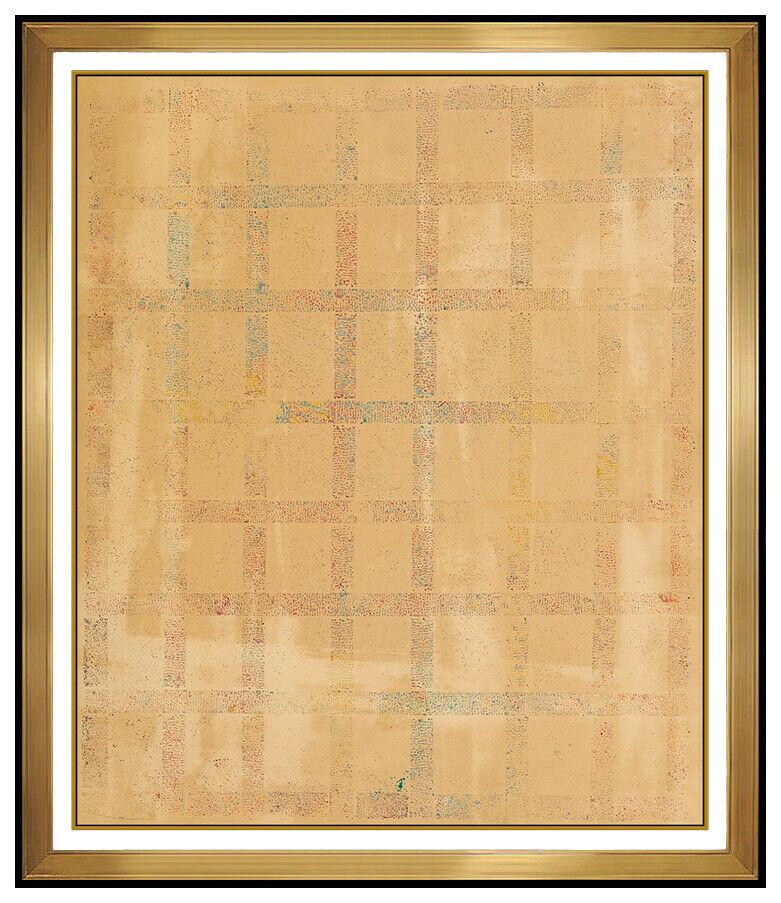 Robert Natkin Original Acrylic Painting Signed Abstract Color Field Framed Art (1 of 6)