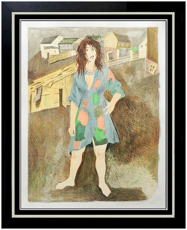 Raphael Soyer Signed Isaac Singer Gentleman From Cracow Hodle Deluxe Lithograph (1 of 4)