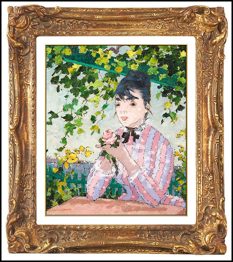 Suzanne Eisendieck Original Oil Painting On Canvas Female Portrait Signed Art (1 of 5)