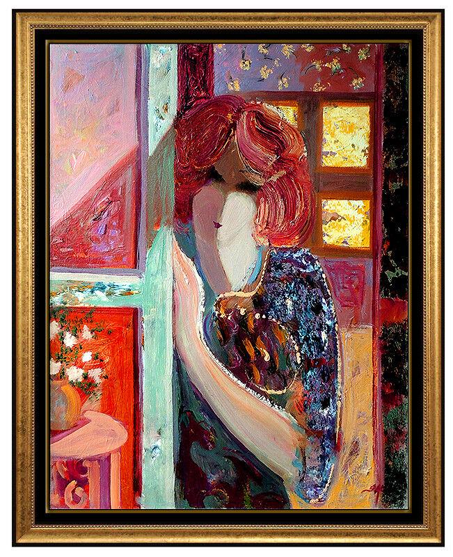 Mahmoud Sabzi Rare Oil On Canvas Original Painting Signed Authentic Framed Art (1 of 5)