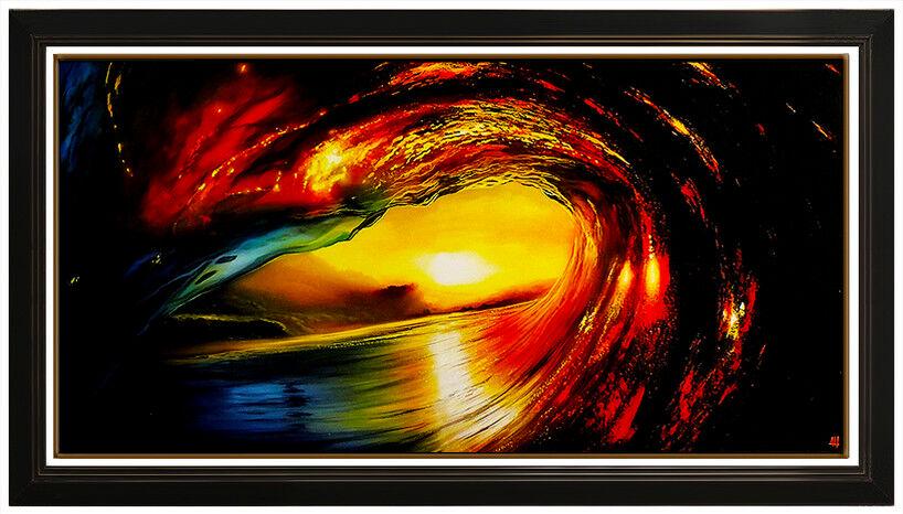 Ashton Howard Seasons Large Original Giclee On Canvas Hand Signed Seascape Art (1 of 6)