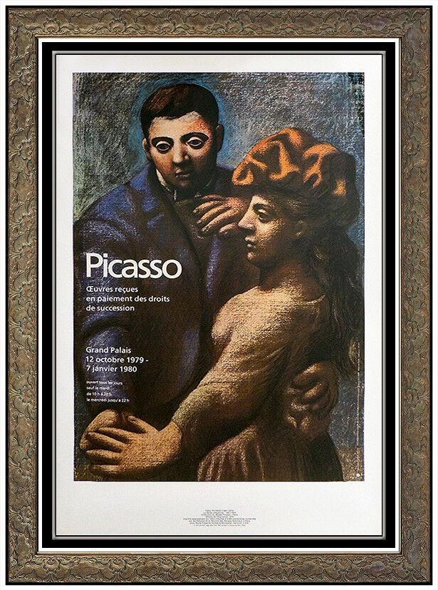 Pablo Picasso La Danse Villageoise Color Lithograph Portrait Authentic Artwork (1 of 3)
