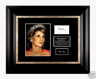 PRINCESS DIANA HAIR LOCK PHOTO SIGNED LETTER ROYAL (1 of 5)