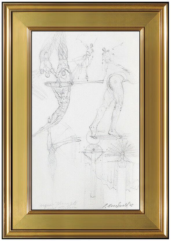 Richard MacDonald Original Drawing Cirque Du Soleil Signed Sculpture Study Art (1 of 6)