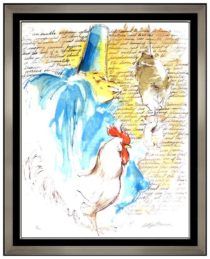 LeRoy Neiman Original Serigraph Hand Signed Punchinello Modern Artwork Painting (1 of 5)