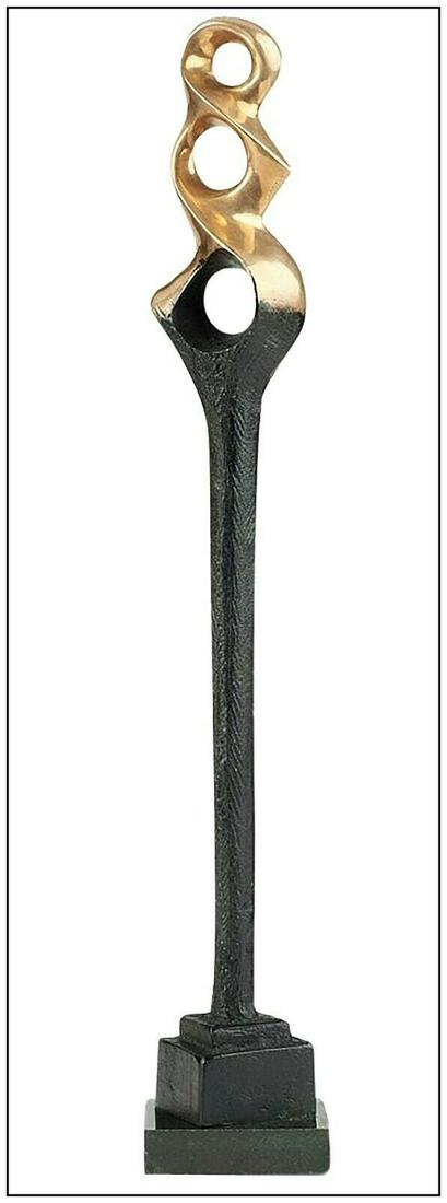 Antonio Grediaga Kieff Original Bronze Sculpture Signed Abstract Modern Artwork (1 of 5)