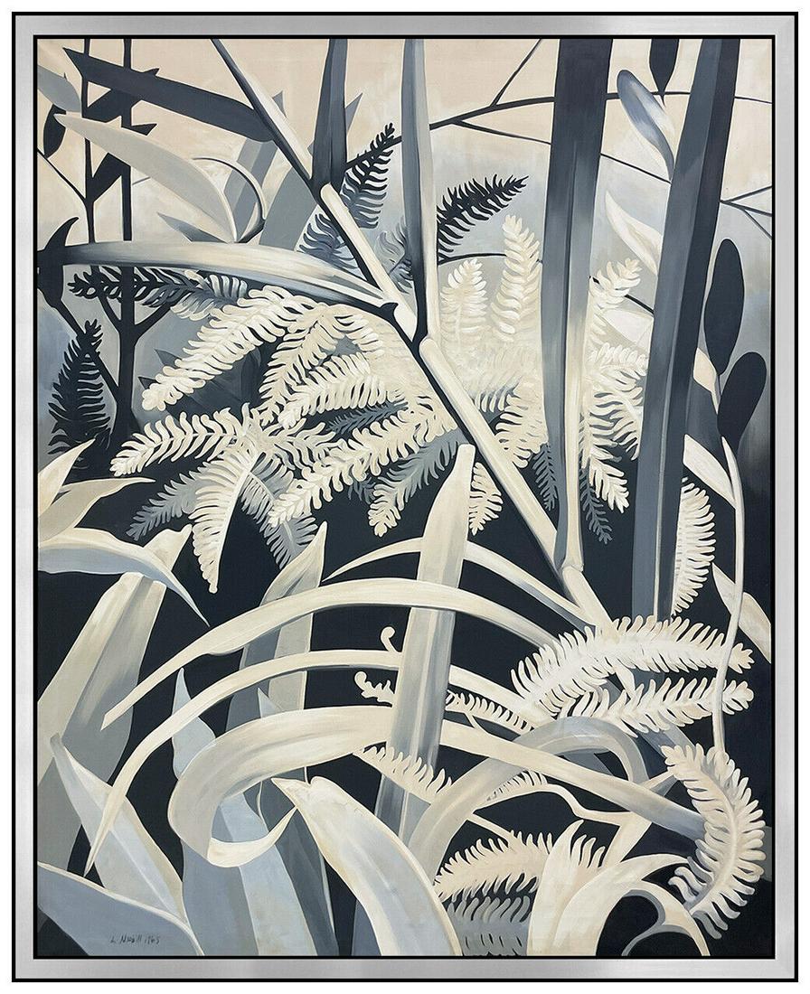 Lowell Blair Nesbitt Landscape Large Original Painting On Canvas Signed Framed (1 of 6)