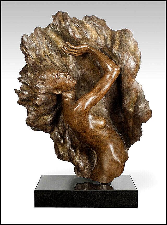 Frederick Hart Large Full Round Ex Nihilo Fragment 7 Bronze Sculpture Signed Art (1 of 3)