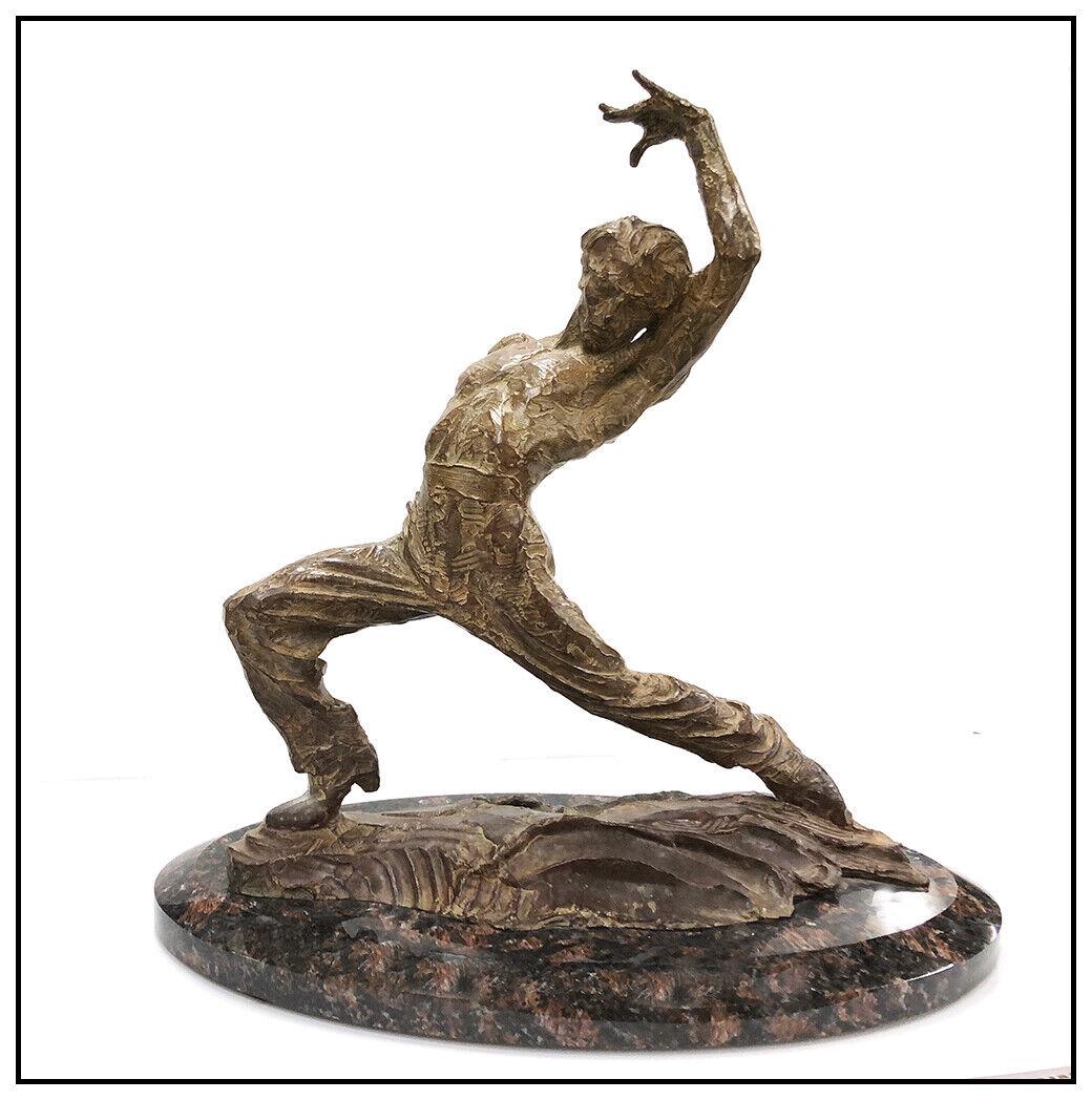 Richard Macdonald Bronze Sculpture Braceo Flamenco Signed Music Ballet Dance Art (1 of 4)