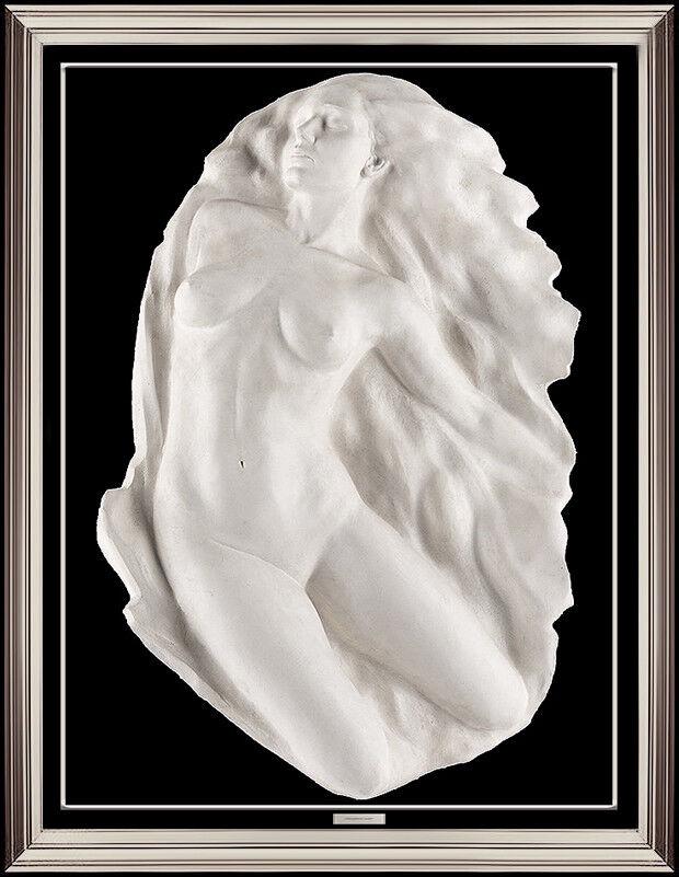 Frederick Hart Southwind Marble Relief Sculpture Large Original Nude Female Art: This lot includes: Gallery COA & free domestic shipping (*insurance and international shipping for an additional charge)Artist: Frederick Hart Title: Southwind Medium: Marble Size: 33 x 6 x 22" Frame