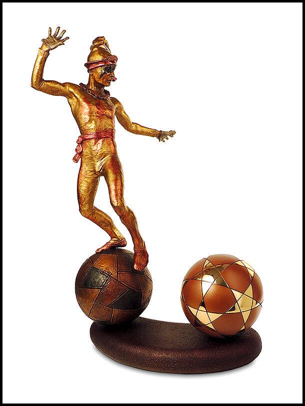 Martin Eichinger Large Bronze Sculpture Signed Rags To Riches Full Round Artwork (1 of 4)