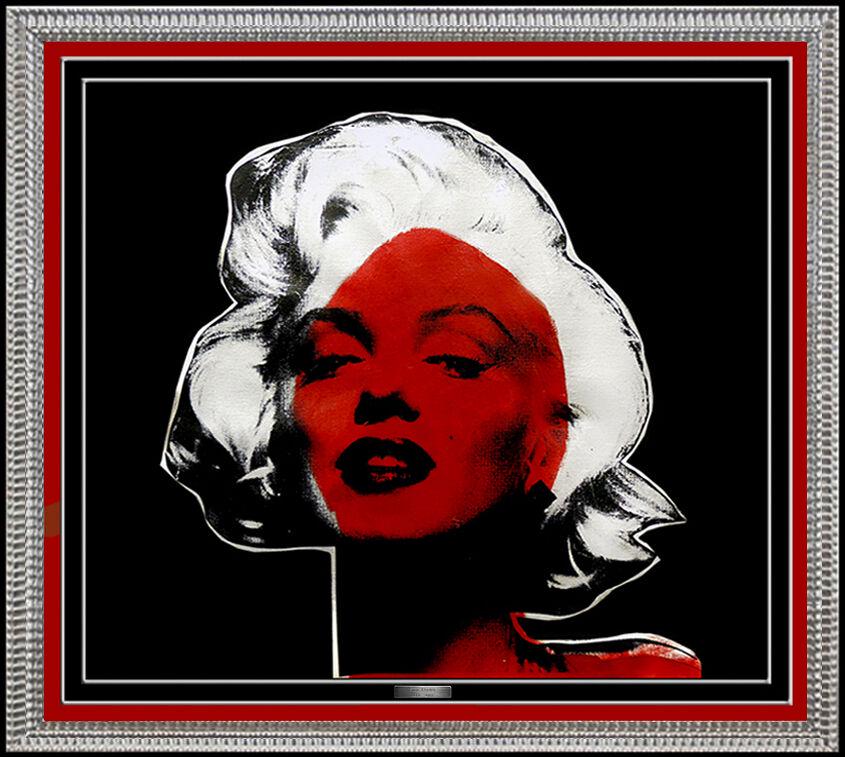Steve Kaufman Original Painting Oil On Canvas Marilyn Monroe Signed Playboy Art (1 of 5)