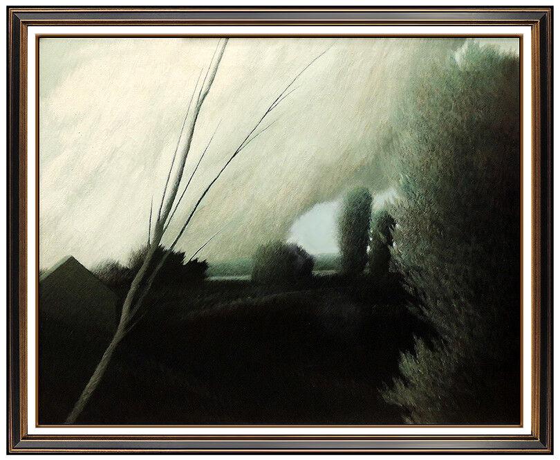 Robert Kipniss Original Oil Painting On Canvas Large Landscape Signed Artwork (1 of 5)