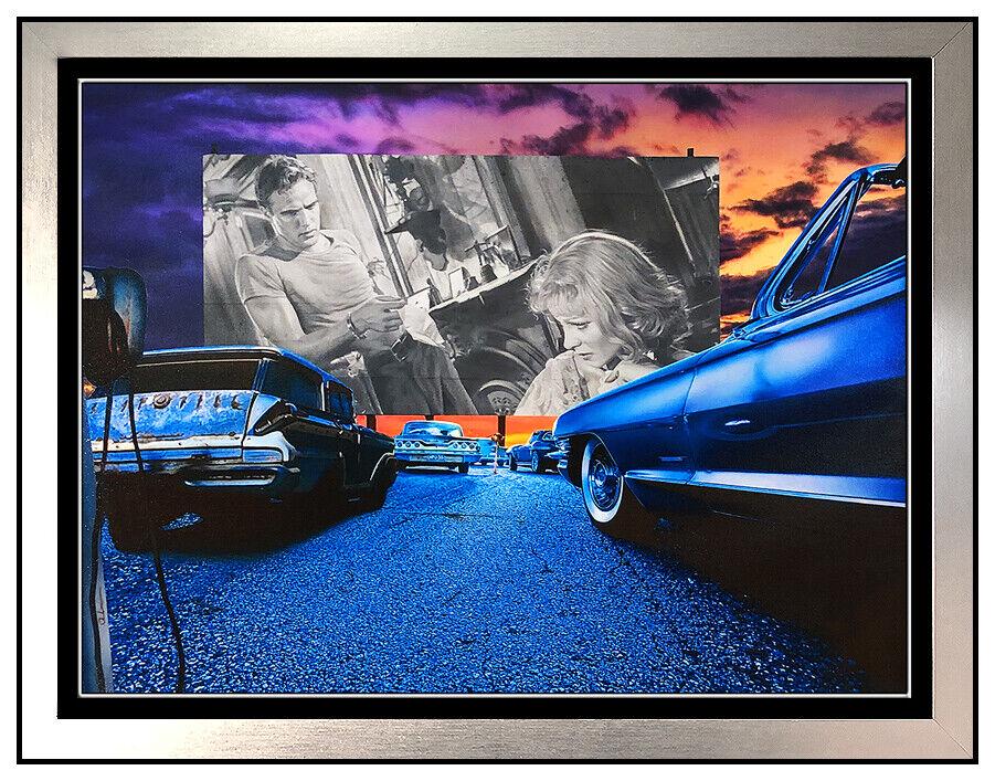 Adam Scott Rote Original Oil Painting On Canvas Mixed Media Signed Large 30X40 (1 of 6)