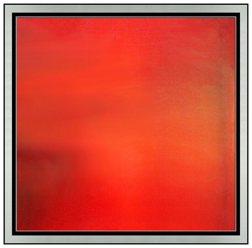 Prudencio Irazabal Original Acrylic Painting On Canvas Signed Landscape Framed (1 of 5)