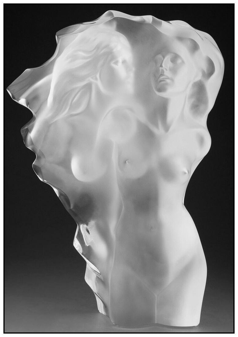 Frederick Hart Original Acrylic Vistation Sculpture Female Nude Signed Artwork: This lot includes:Gallery COA & free domestic shipping (*insurance and international shipping for an additional charge)Artist: Frederick HartTitle: VisitationMedium: Acrylic Sculpture Size: 20”