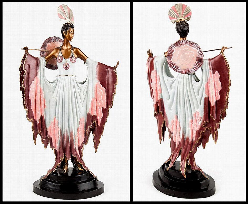 $22000 ERTE Signed BRONZE Sculpture TWILIGHT Original Romain de Tirtoff Art (1 of 4)