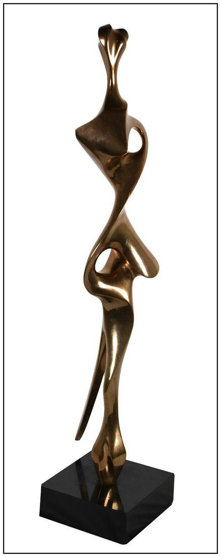 Antonio Grediaga Kieff Large Original Bronze Sculpture Signed Female Figurative (1 of 5)