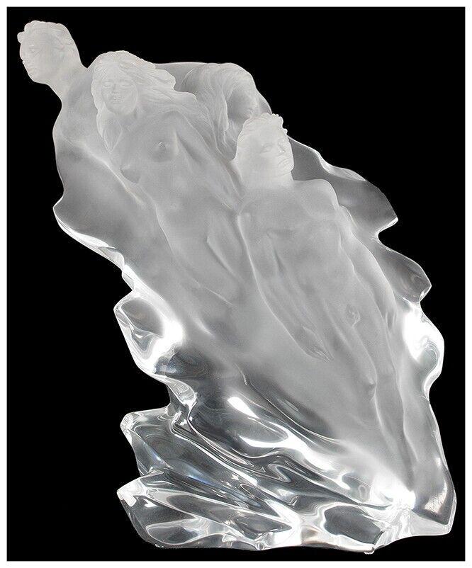 Frederick Hart Original Passages Acrylic Sculpture Signed Female Male Figurative: This lot includes:Gallery COA & free domestic shipping (*insurance and international shipping for an additional charge)Artist: Frederick Hart Title: PassagesMedium: Acrylic SculptureSize: 18” x