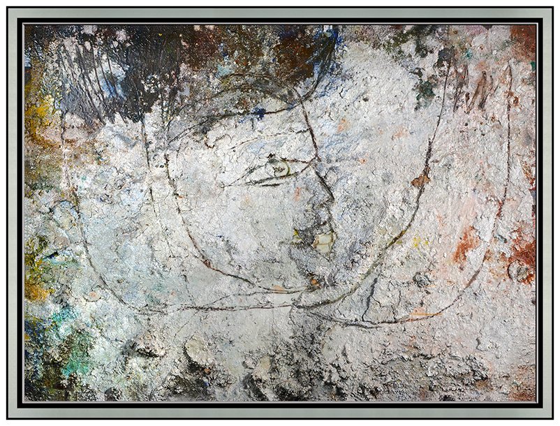 Jamali Large Original Fresco Tempera Painting On Board Signed Portrait Art: This lot includes:Gallery COA & free domestic shipping (*insurance and international shipping for an additional charge)Artist: JamaliTitle: Grand VoyageMedium: Original Fresco Tempera Painting on Boar