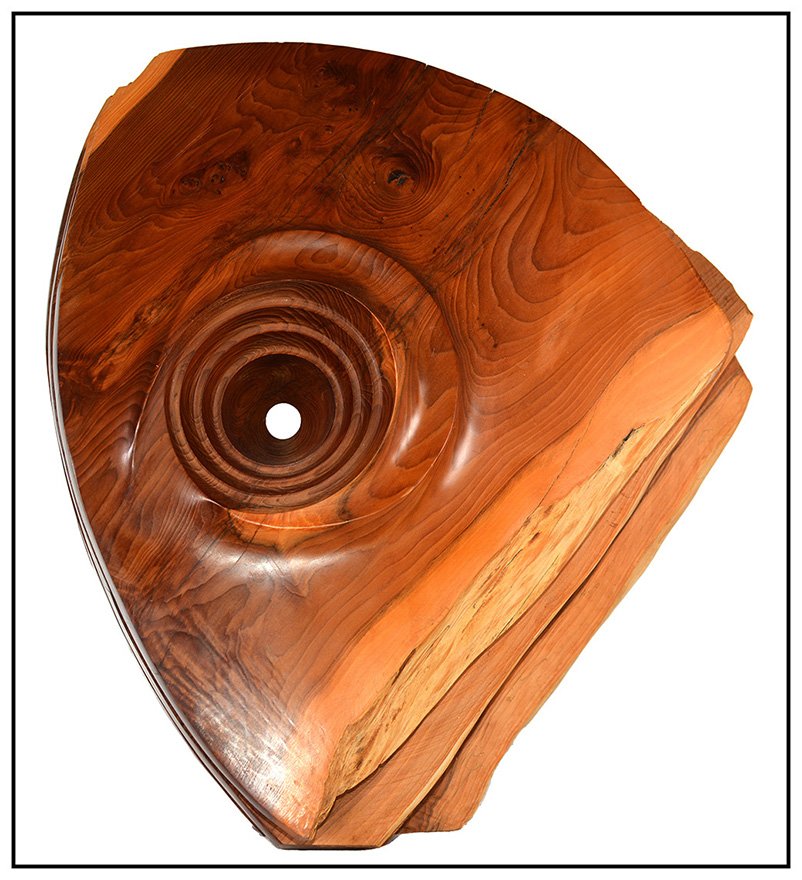 Stoney Lamar Original Hand Carved Wood Sculpture Signed Full Round Art (1 of 5)