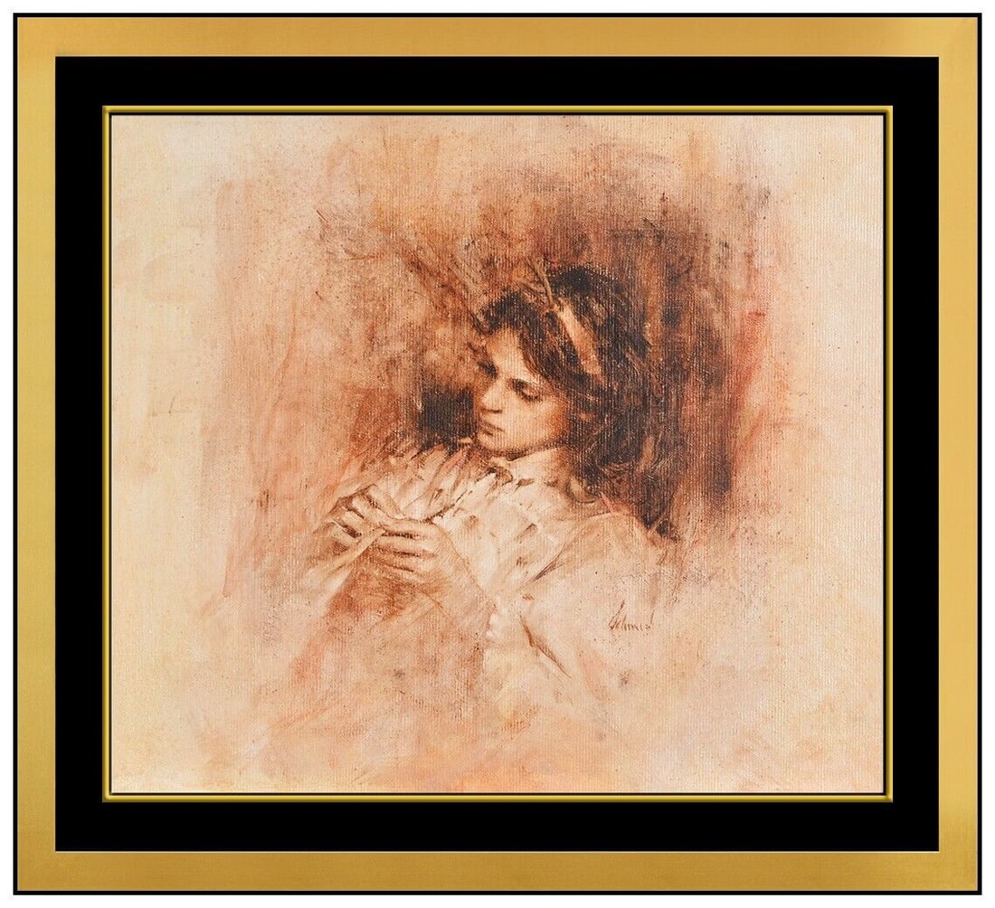 Richard Alan Schmid Original Oil Painting On Canvas Board Signed Framed Artwork (1 of 5)