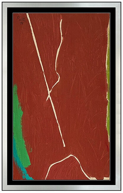 Jack Roth Original Acrylic Painting On Canvas Signed Abstract Modern Art: This Lot Includes:Gallery Coa & Free Domestic Shipping (*Insurance And International Shipping For An Additional Charge)Artist: Jack RothTitle: ClawMedium: Acrylic Painting On CanvasSize: 18" x 10.25"F