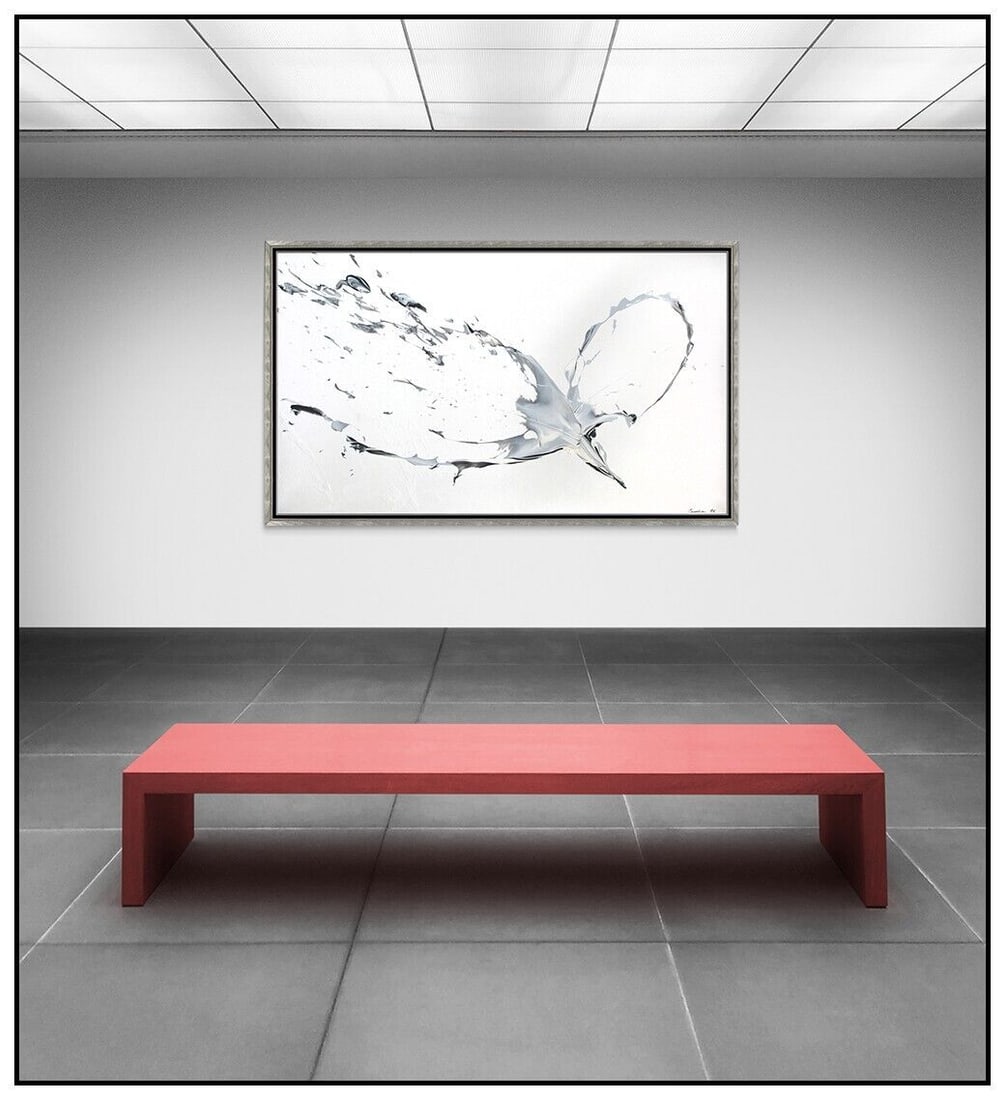 Stanley Casselman Large Original Painting On Canvas Abstract Signed Framed Art: This Lot Includes:Gallery Coa & Free Domestic Shipping (*Insurance And International Shipping For An Additional Charge)Artist: Stanley Casselman Title: TransformationMedium: Acrylic Painting On Canvas