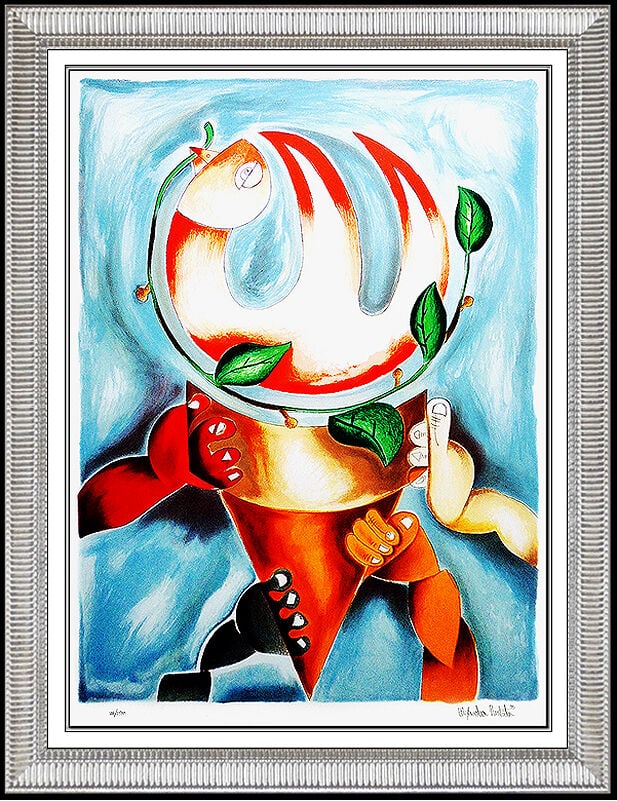 Alexandra Nechita Color Lithograph Original Signed Large Petite Picasso Artwork (1 of 5)