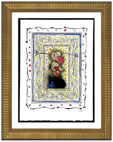 Antonio Grediaga Kieff Color Etching Bailaora Jitana Hand Signed Sculpture Art