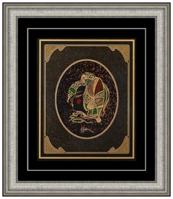 Martiros Manoukian Original Acrylic Painting On Board Signed Framed Artwork