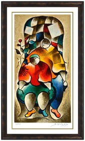 David Schluss Original Harmony In Moments Color Serigraph Signed Framed Artwork