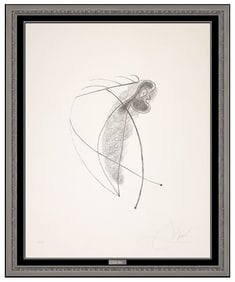 Joan Miro Original Authentic Hand Signed Lithograph Iii Modern Abstract Artwork