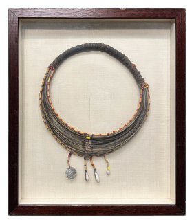 Original Hispanic or Native American Framed Necklace