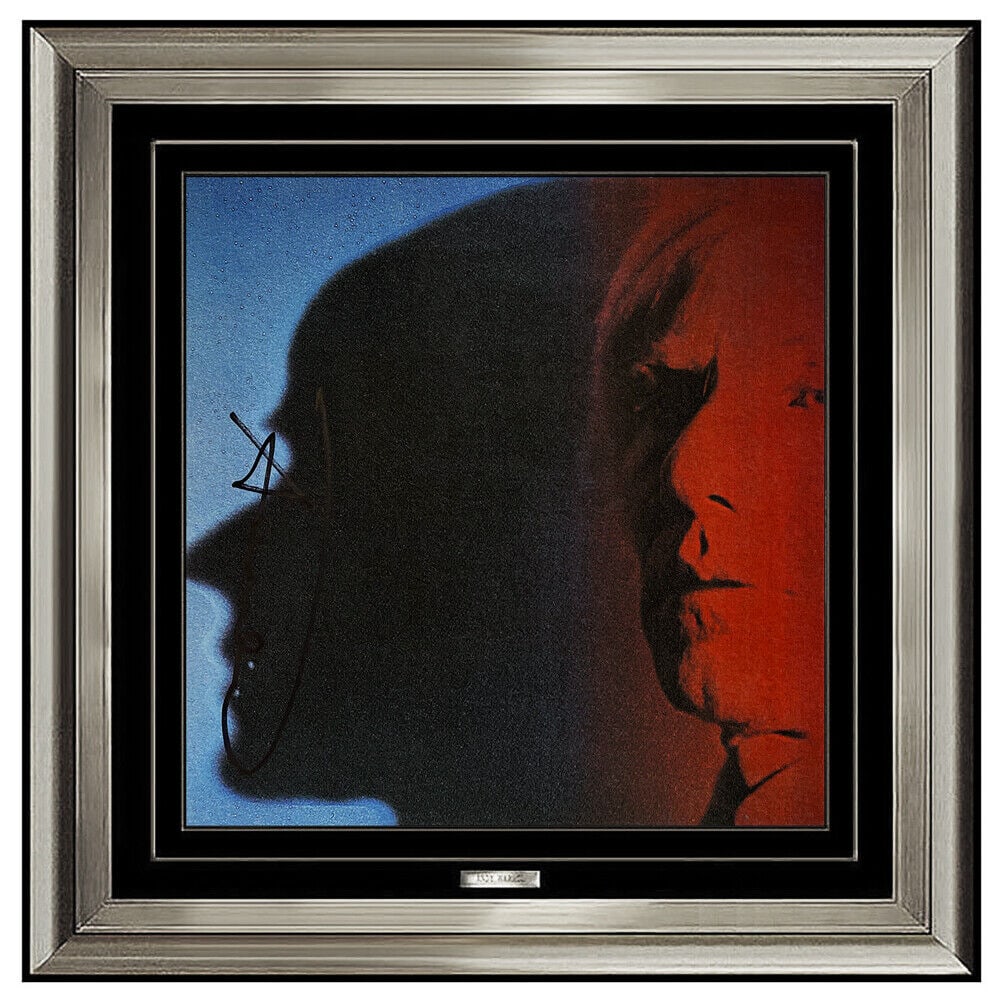 Andy Warhol Hand Signed Color Lithograph The Shadow Self Portrait Framed Artwork (1 of 5)