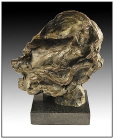 Frederick Hart Hooded Figure Bronze Sculpture Signed Nude Female Modern Artwork