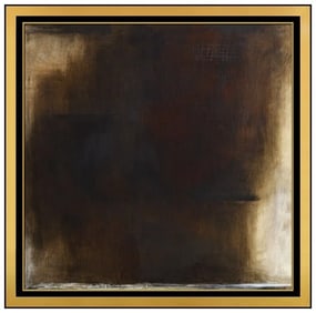 Nancy Haynes Original Oil Painting On Board Modern Abstract Signed Framed Art