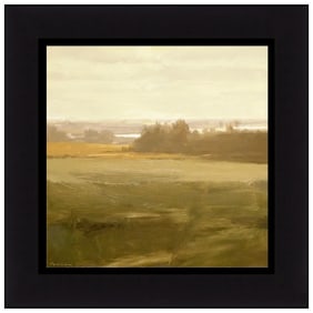 Ben Aronson Original Oil Painting On Board Signed Water Landscape Framed Artwork