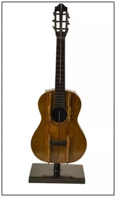 Pierre Arman Original Mystere Espagnol Guitar Bronze Sculpture Signed Instrument