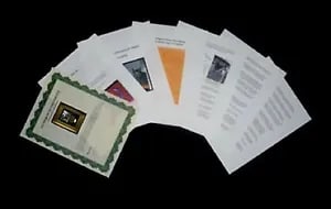 Secretariat Horse Racing Hair Lock Triple Crown Winner Big Red Charity Framed