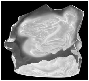 Frederick Hart Winged Vision Original Signed Acrylic Sculpture Contemporary Art