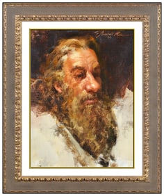 Ramon Kelley Original Oil Painting On Canvas Signed Framed Artwork