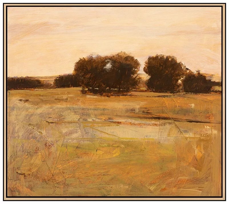 Andrew Skorut Original Oil Painting Large Landscape Signed Framed Art (1 of 5)