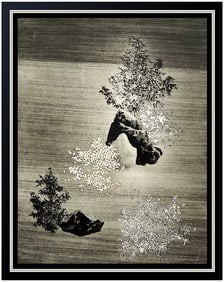 Yannick Ballif Landscape Etching Hand Signed Abstract