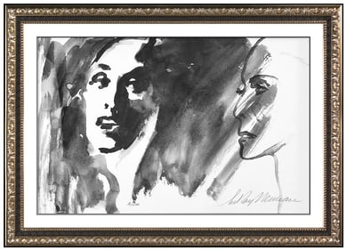 Leroy Neiman Martha Graham Portrait Lithograph Signed