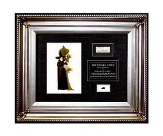 Wizard Of Oz Wicked Witch Signed Costume Movie Prop Coa Photo Memorabilia Relic