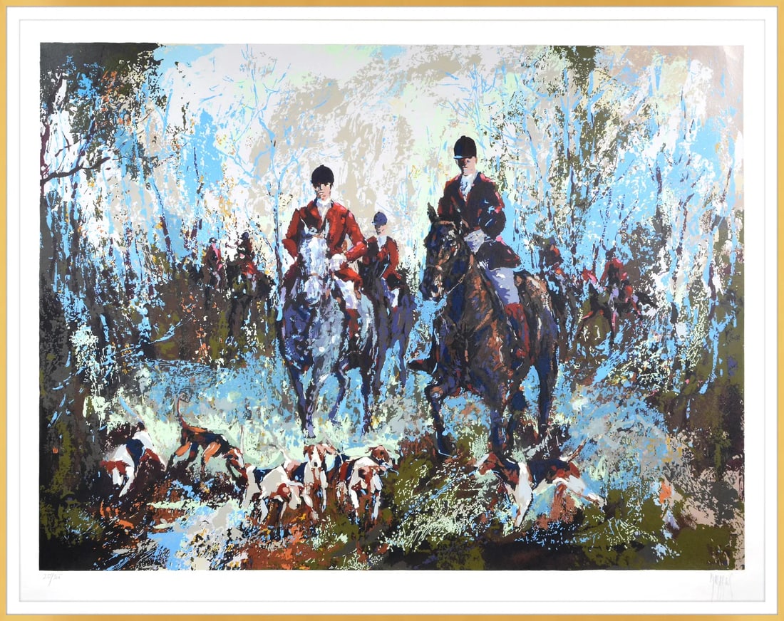 Mark King Original Color Serigraph Signed Impressionism Animal Art (1 of 7)