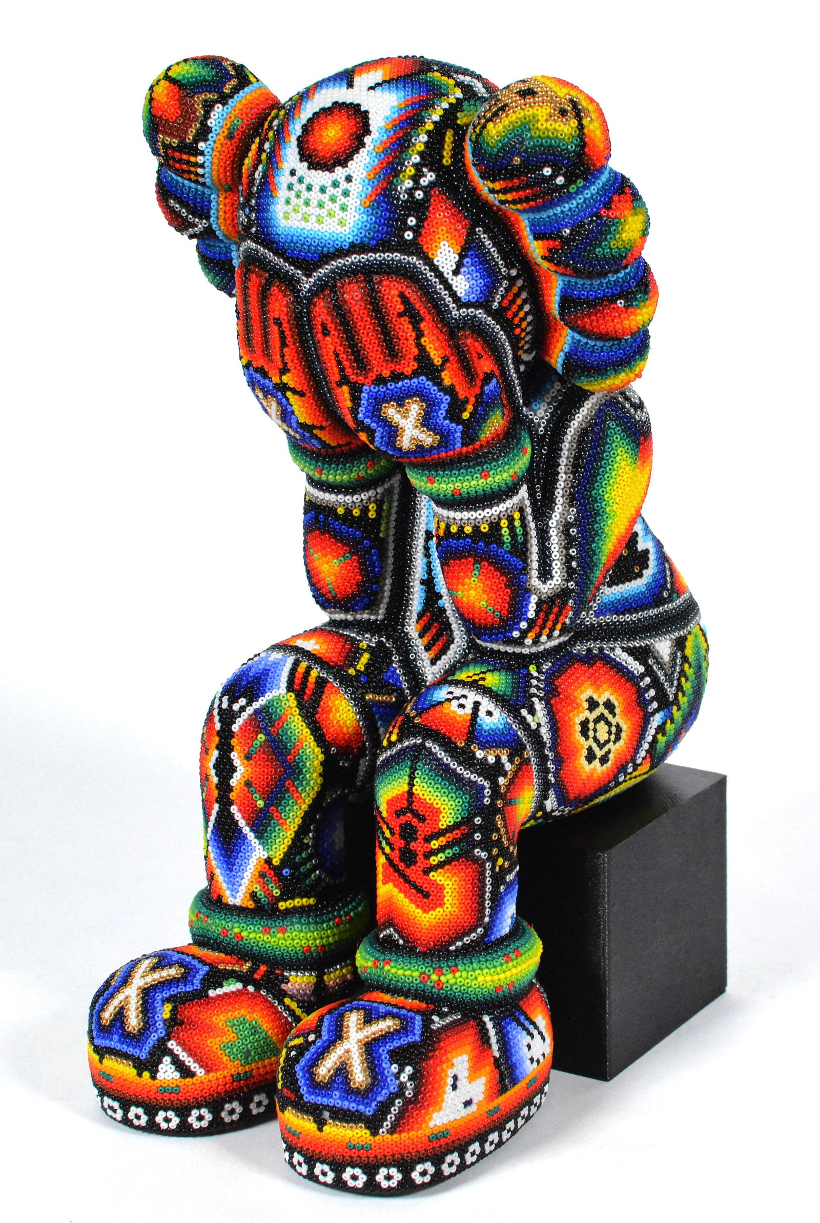 Chroma (Rick Wolfryd) Passing Through Beaded 3D Sculpture in Huichol Style Art (1 of 7)