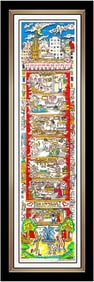 Charles Fazzino Original 3D Silkscreen Signed Modern Dentasia Artwork