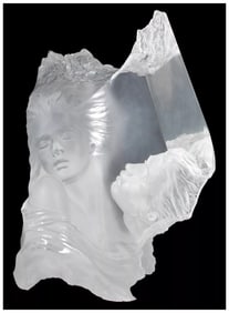 Michael Wilkinson Acrylic Atlanteans Echoes Sculpture Signed Framed Art